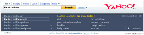 Yahoo Search Suggest